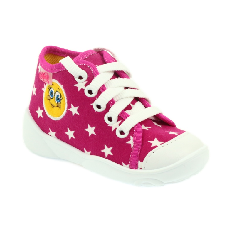 Scarpe da bambino colorate Befado 218P055 rosa 2
