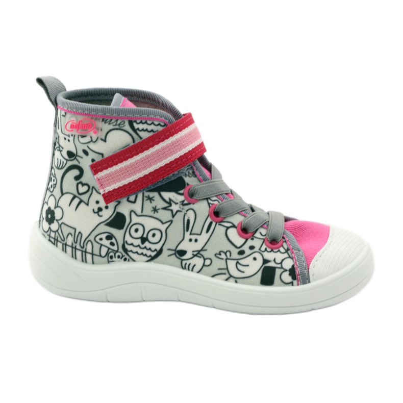 Schema da colorare di scarpe per bambini Befado 268X064 multicolore 1