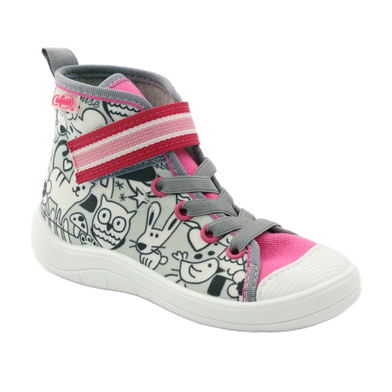 Schema da colorare di scarpe per bambini Befado 268X064 multicolore 2