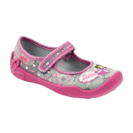 Scarpe per bambini Befado 114X305 grigio rosa 2