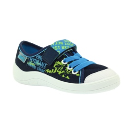 Scarpe per bambini Befado 251X099 blu verde blu navy 2