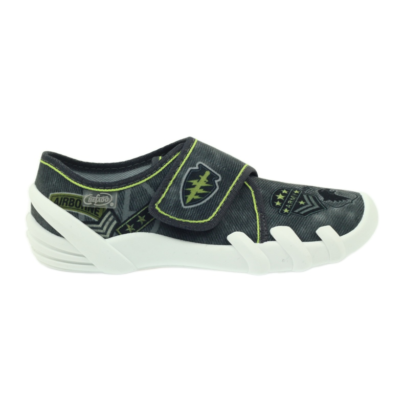 Scarpe per bambini Befado 273Y241 grigio verde 1