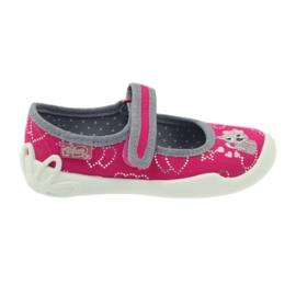 Scarpe per bambini Befado 114X308 grigio rosa 1