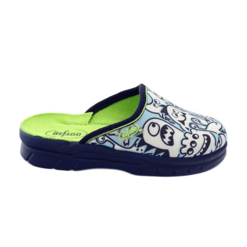 Befado scarpe per bambini disegno da colorare 708X004 blu 1