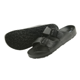 Ciabatte profilate da uomo Atletico nere nero 4