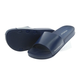 Ciabatte profilate da uomo blu navy Atletico 3