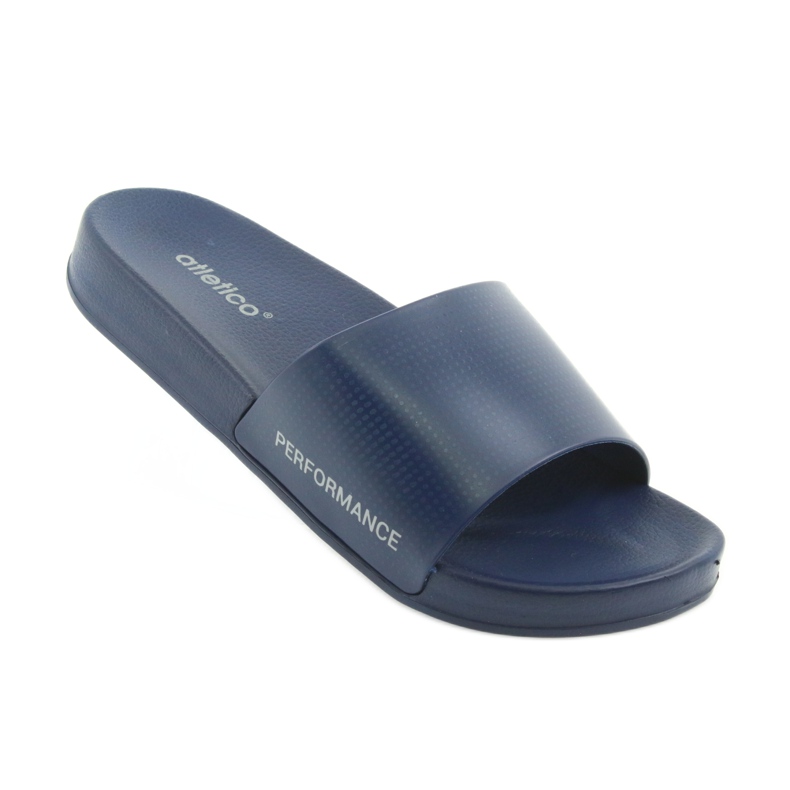 Ciabatte profilate da uomo blu navy Atletico 1