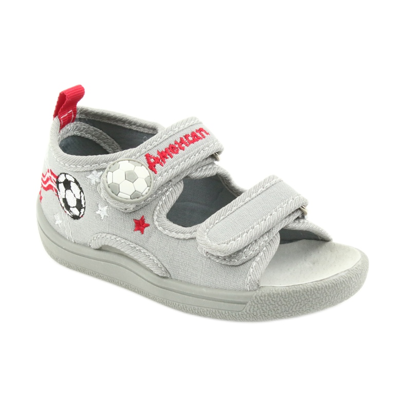 American Club Scarpe per bambini pantofole sandali da bambino americano 35/19 palla nero rosso grigio 1