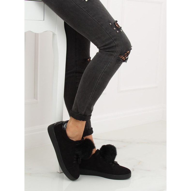 Sneakers da donna nere 68-95 Black nero 2