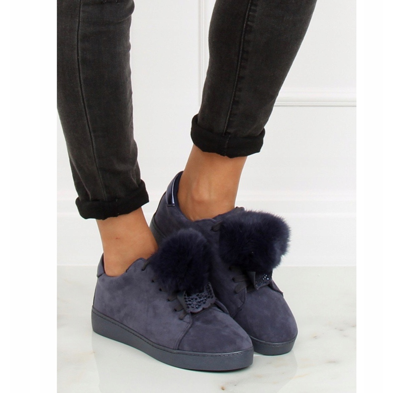 Sneakers da donna blu navy 68-95 Blue 1