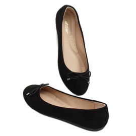 Nero 3C-10 Ballerine nere da donna 2