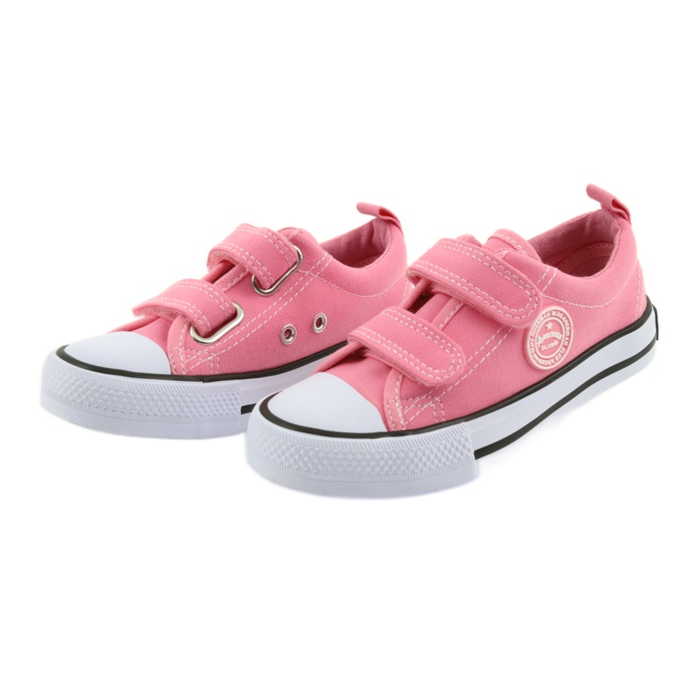 Sneaker American Club LH50 rosa americana bianca 4