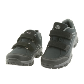 Scarpe sportive per bambini softshell ADi American Club nero grigio 4
