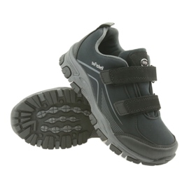 Scarpe sportive per bambini softshell ADi American Club nero grigio 3