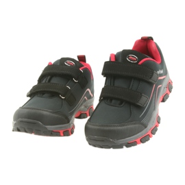 Scarpe sportive per bambini softshell ADI American Club WT09/19 nero rosso 2