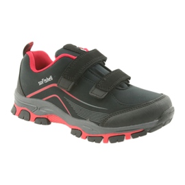 Scarpe sportive per bambini softshell ADI American Club WT09/19 nero rosso 1