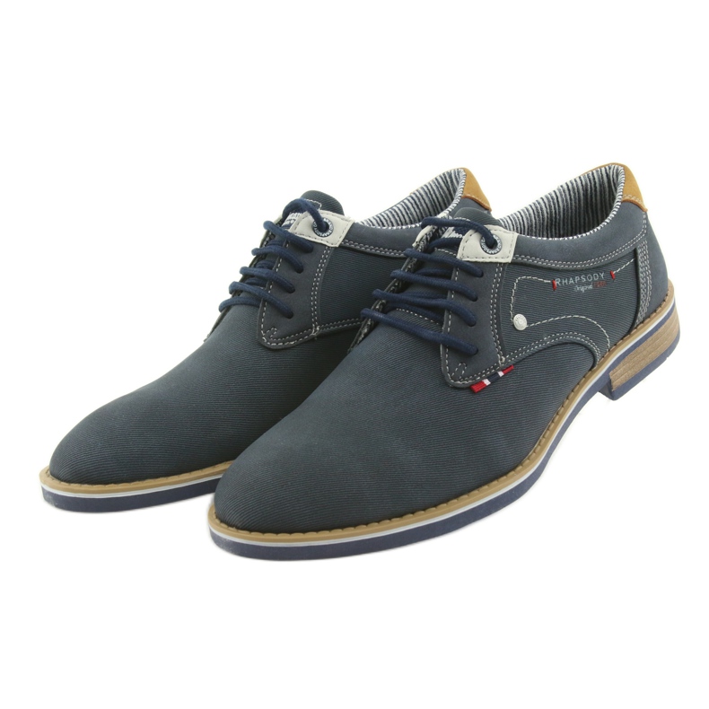 American Club Scarpe basse da uomo Rhapsody RH08 marrone blu navy 3