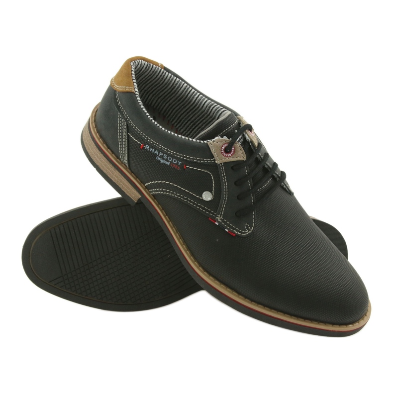 American Club Scarpe basse da uomo Rhapsody RH 08/19 nero 3