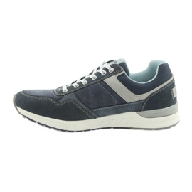 American Club Scarpe sportive in denim da uomo ADI American RH17 grigio blu navy 2
