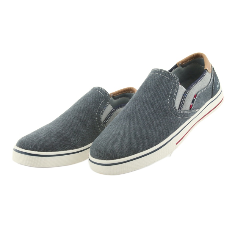 American Club Sneakers, sneakers, slip-on da uomo RH13 blu navy 3
