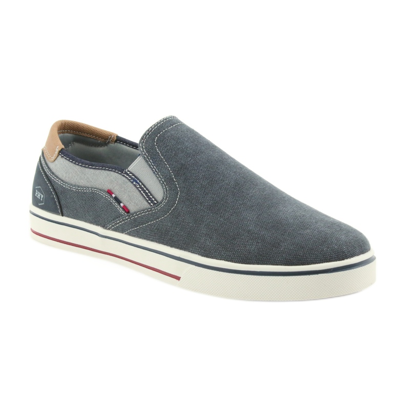 American Club Sneakers, sneakers, slip-on da uomo RH13 blu navy 1