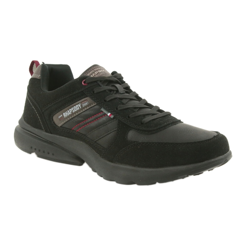 American Club Scarpe Sportive ADI Uomo Nere American HA16 nero marrone 1