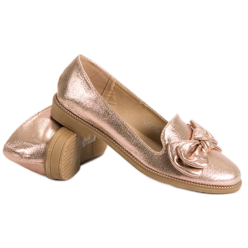 Forever Folie Ballerina rosa con fiocco 1
