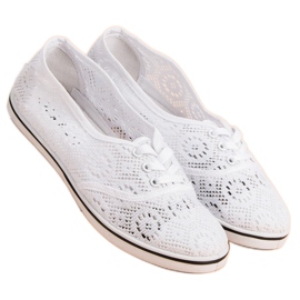 McKey Sneakers traforate bianco 2