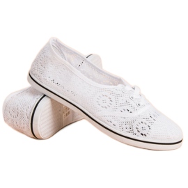 McKey Sneakers traforate bianco 1