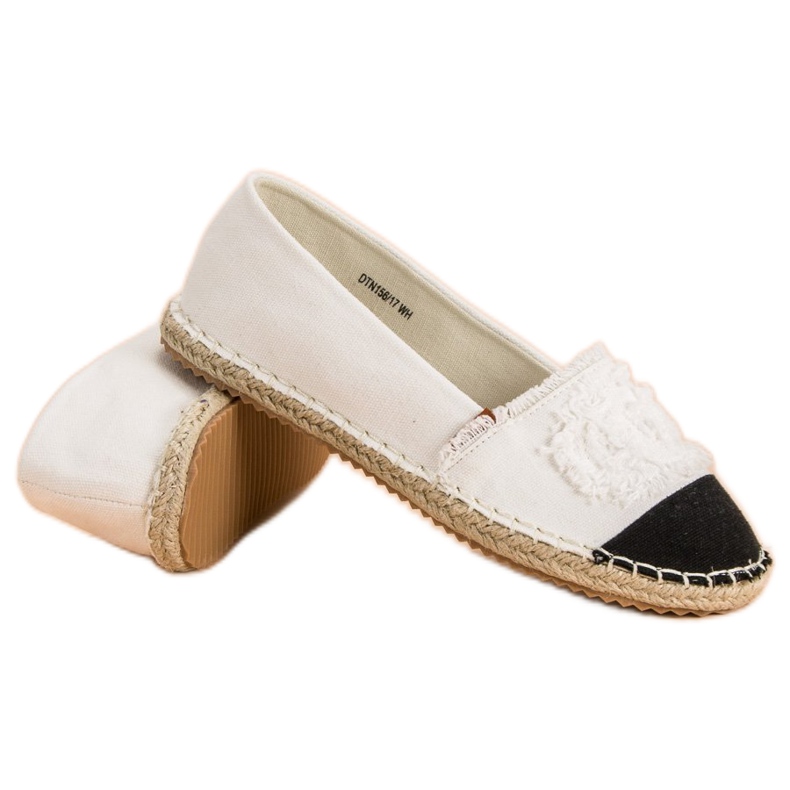 McKey Espadrillas alla moda bianco 1