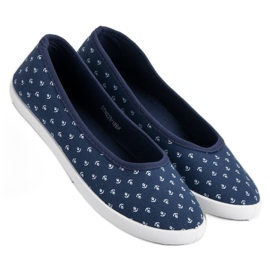 McKey Ballerine del marinaio blu 1
