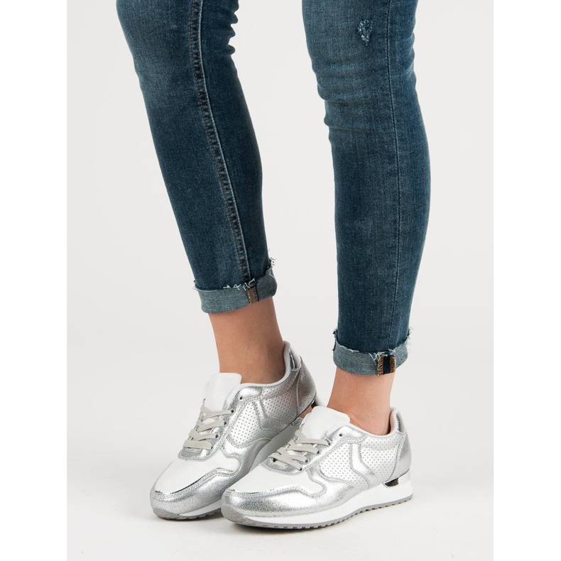 Scarpe sportive casual grigio 2