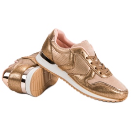 Scarpe sportive casual giallo 1