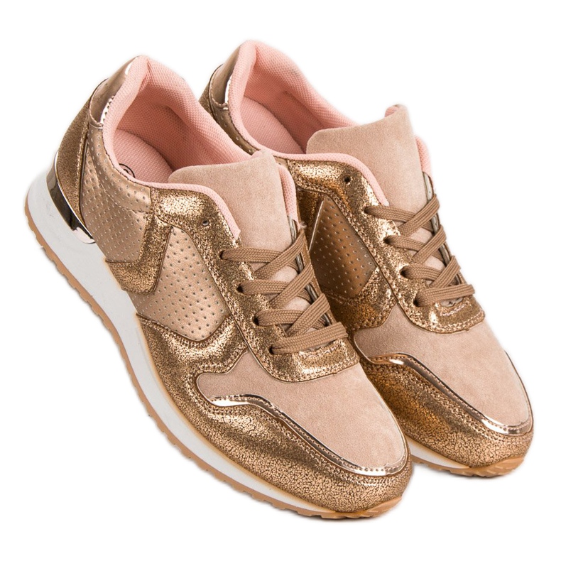 Scarpe sportive casual giallo 2