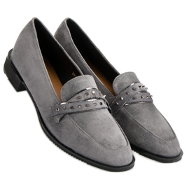 Sergio Todzi Mocassini Grigi Con Strass grigio 1