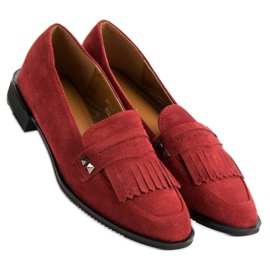 Sergio Todzi Mocassini Con Tacco Piatto rosso 1