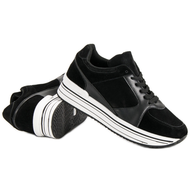 Scarpe sportive comode nero 1