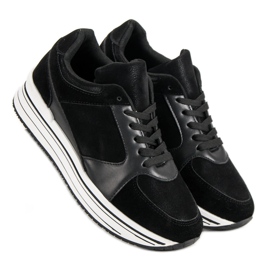 Scarpe sportive comode nero 2