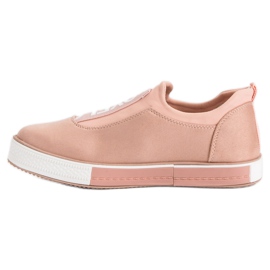 Ideal Shoes Sneakers senza lacci Lovelo rosa 1