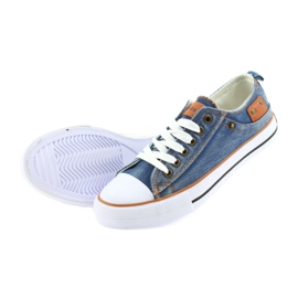 American Club dk jeans sneakers allacciate blu 4