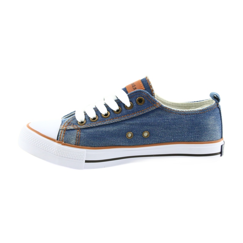 American Club dk jeans sneakers allacciate blu 2