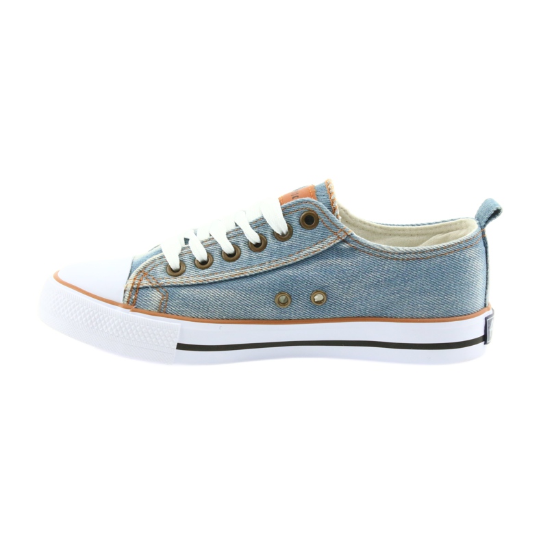 Sneaker jeans American Club blu 2