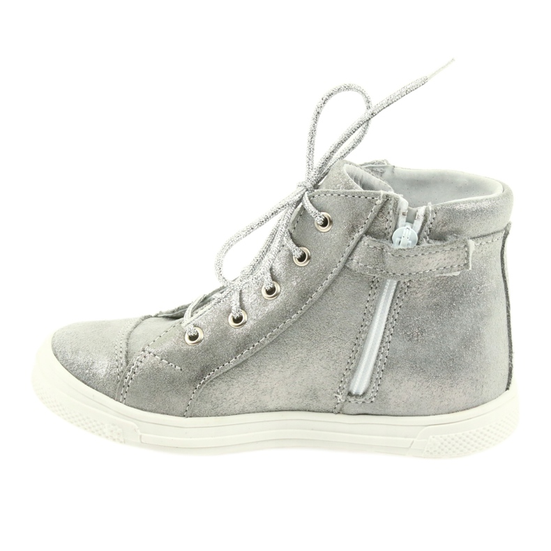 Stivali e scarpe per bambina argento Ren But 3237 grigio 2