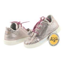 Ren But Scarpe di pelle sportiva per ragazze Reno rosa 4