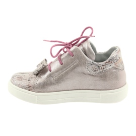 Ren But Scarpe di pelle sportiva per ragazze Reno rosa 2