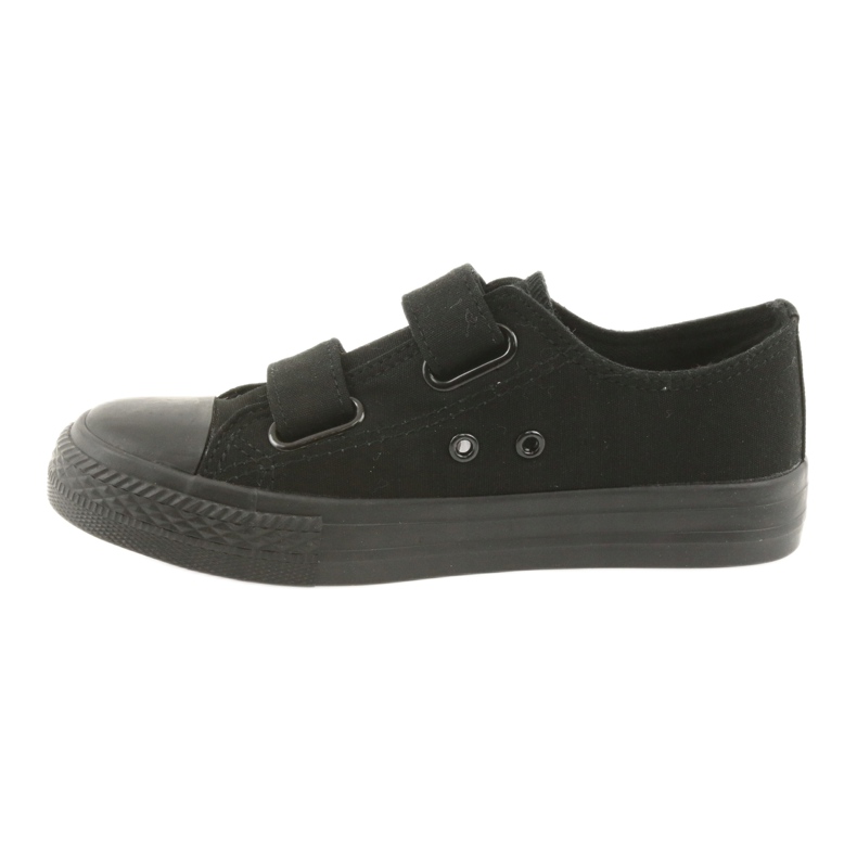 Atletico Sneakers nere con velcro TDZ-7-V nero 2