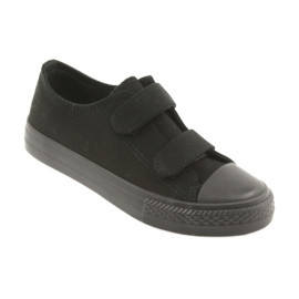Atletico Sneakers nere con velcro TDZ-7-V nero 1