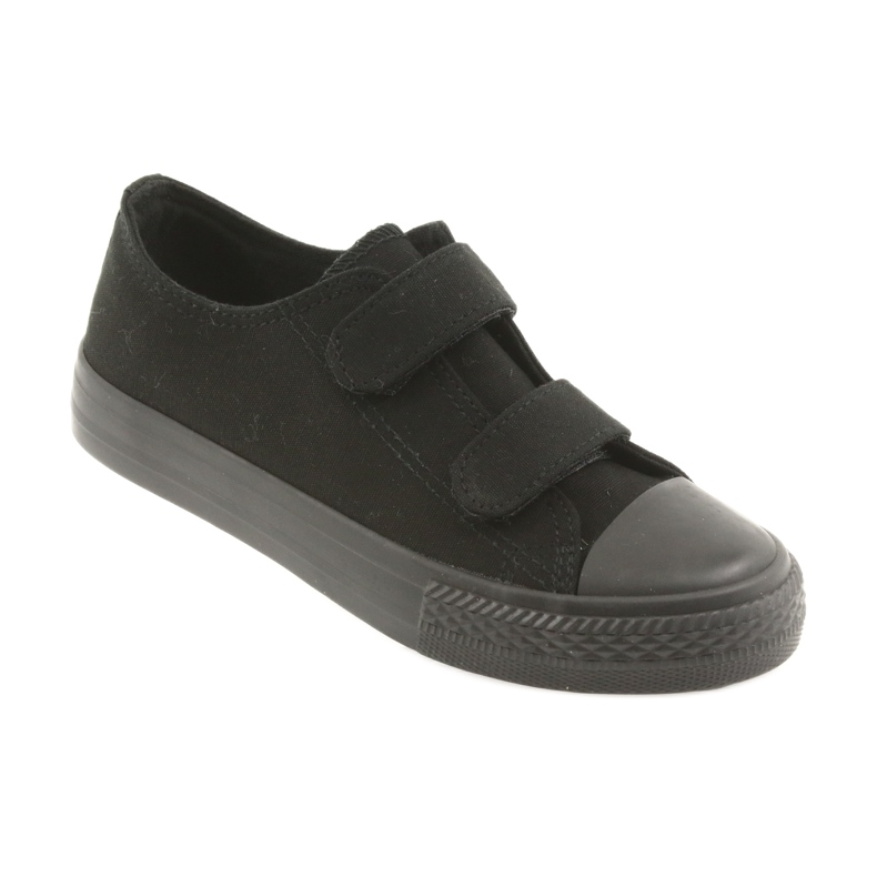 Atletico Sneakers nere con velcro TDZ-7-V nero 1