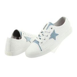 Big Star sneakers stella blu 274692 bianca 4