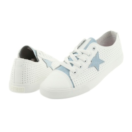 Big Star sneakers stella blu 274692 bianca 6